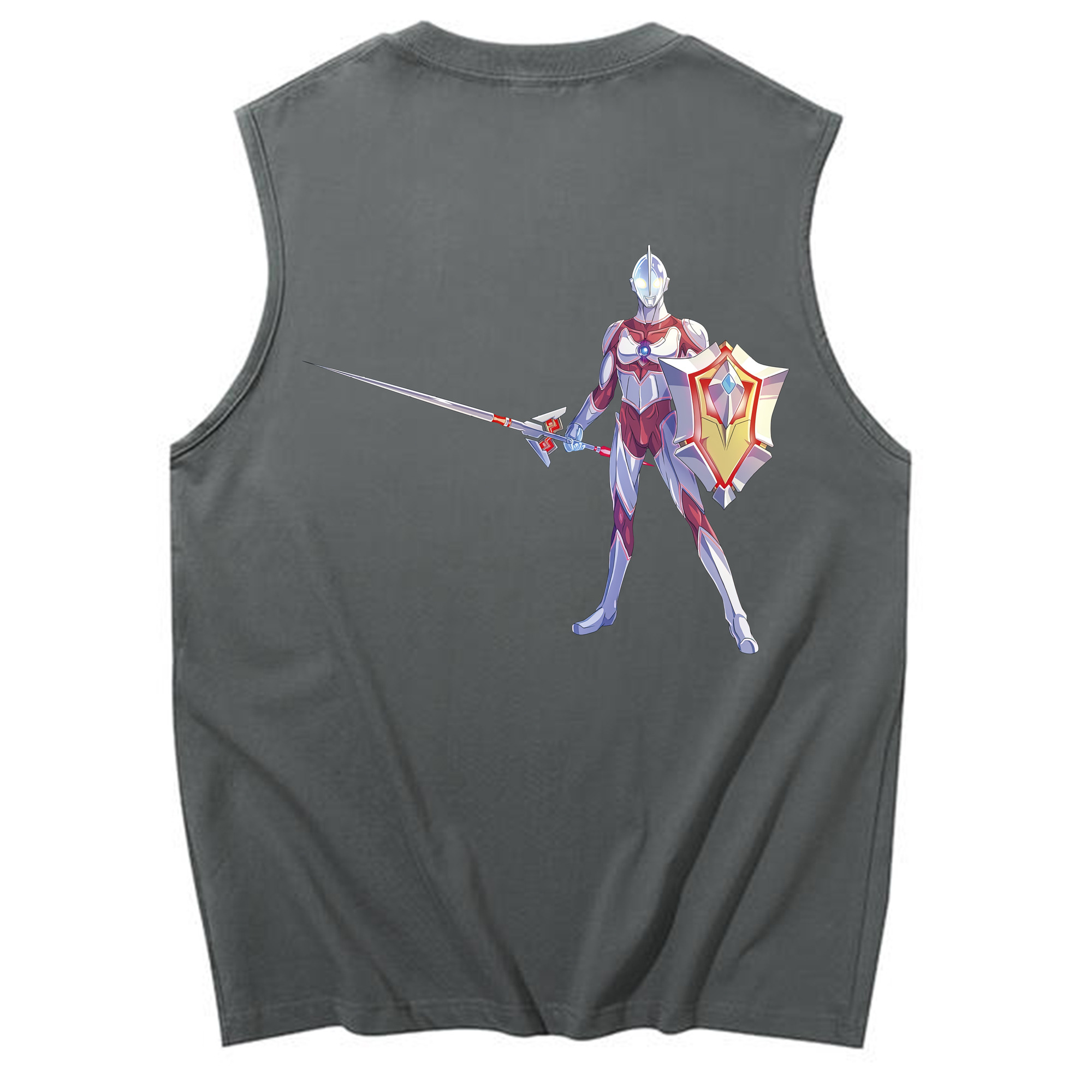 （画像用） ウルトラマン Ultraman コットン100％タンクトップ（背面プリント）